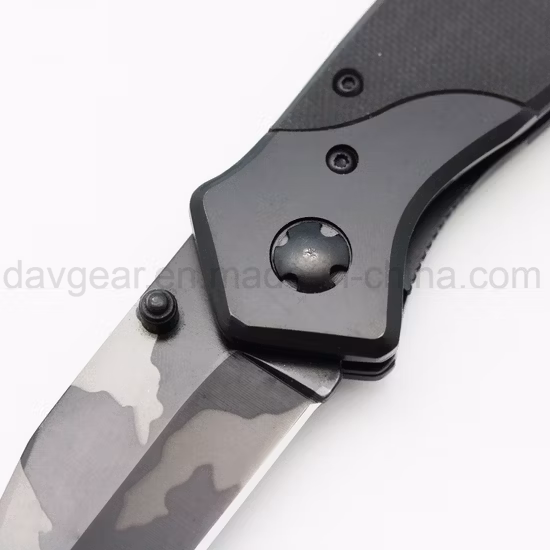 Benchmade Osborne 940 EDC Facas táticas de sobrevivência para acampamento ao ar livre com cabo de fibra de carbono preto Faca de bolso dobrável